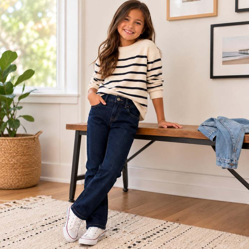 Gap Kids Denim Original Jeans Size 7 Dark Wash